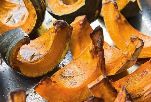 Roasted Pumpkin with Parmesan