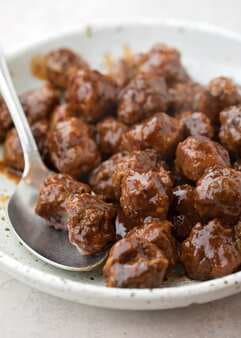 Grape Jelly Meatballs Meatballs
