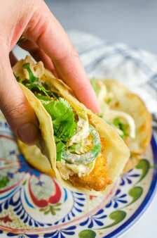 Fish Tacos With Spicy Slaw