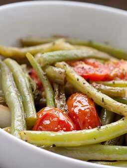 Green Beans With Tomatoes And Onions