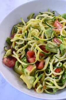 Zucchini Noodles Salad