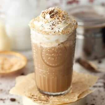 Sweet Iced Coffee with Coconut Milk