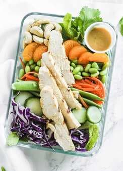Miso Chicken Salad Bowls