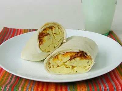 Bacon Egg and Cheese Breakfast Wraps