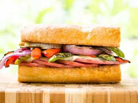 Grilled Salami Sandwich