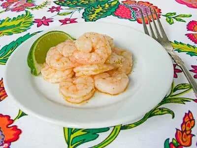 Roasted Shrimp with Chili Lime Sauce