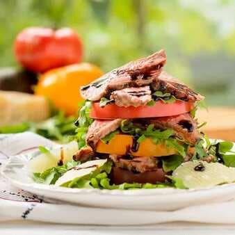 Steak and Heirloom Tomato Salad
