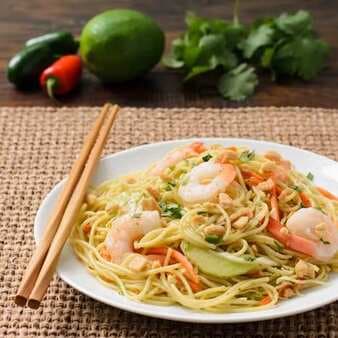 Thai Noodle Salad with Shrimp
