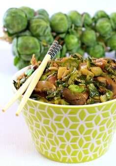 Asian Chicken And Brussels Sprouts