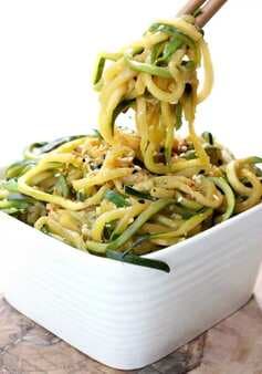 Asian Zucchini Noodles