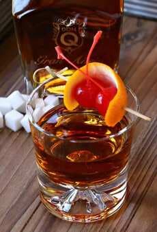 Rum Old Fashioned Cocktail