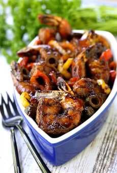 Sweet And Spicy Shrimp