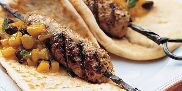 Chicken And Pork Seekh Kebabs