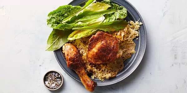 Creamy Mustard Chicken With Couscous