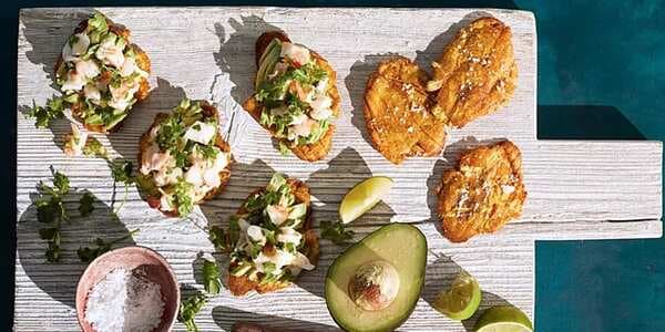 Lobster Salad With Tostones