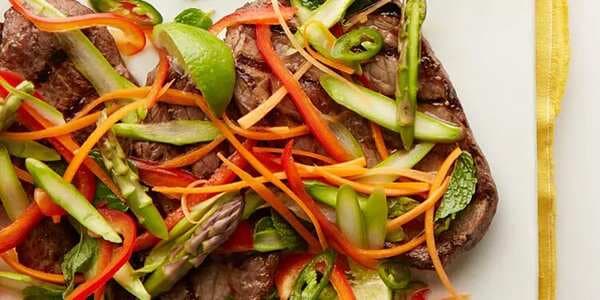 Vietnamese Steak And Asparagus Salad