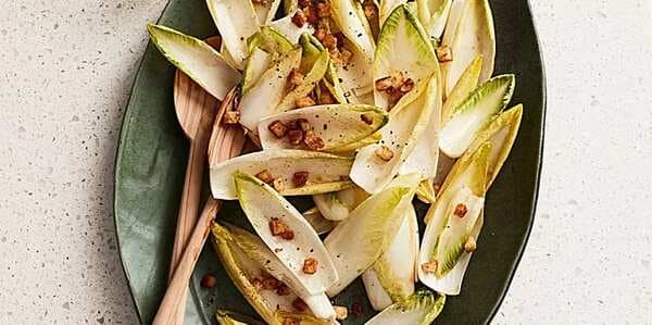 Whole Endive Salad With Anchovy Dressing