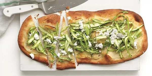 Asparagus and Potato Flatbread