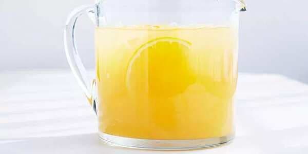 Jasmine Tea and Orange Juice