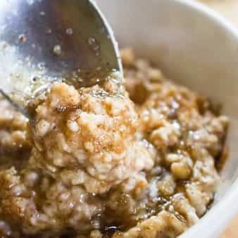 5 Min Brown Sugar Oatmeal Porridge