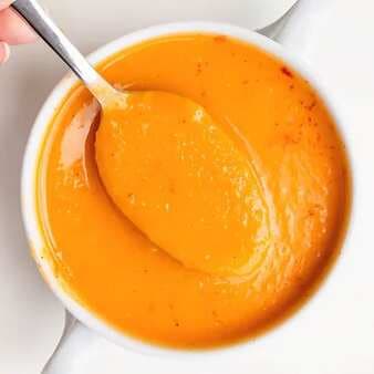 Roasted Butternut Squash Soup With Apple