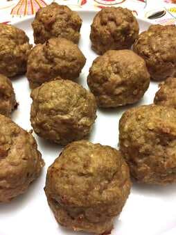 Baked Gluten Free Meatballs With Oatmeal