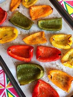 Oven Roasted Bell Peppers