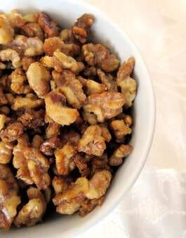 Candied Walnuts With Brown Sugar