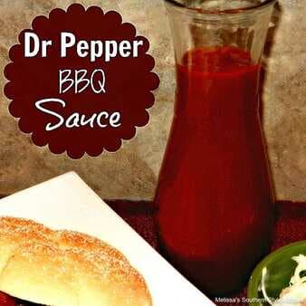 Dr Pepper Barbecue Sauce