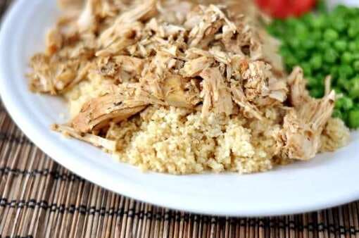 Mediterranean Pork with Couscous Slow Cooker