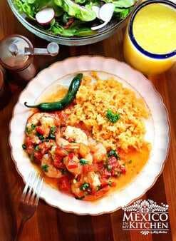 Shrimp Mexican Style Or Ranchero Style