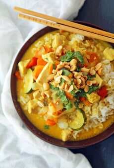 Green Monster Chicken Curry Bowls