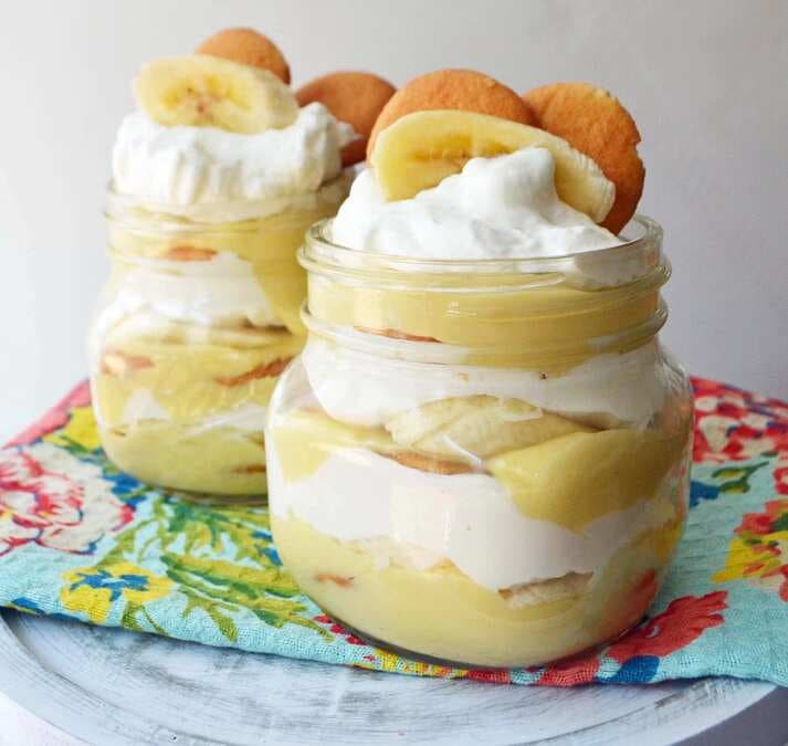 Homemade Banana Pudding Dessert