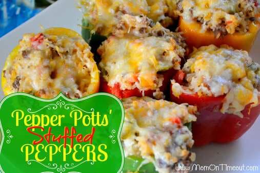 Pepper Potts' Stuffed Bell Peppers