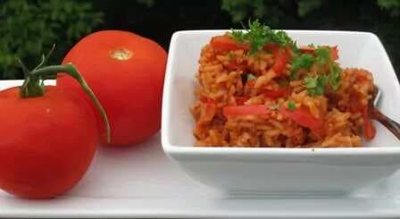 Tomato And Red Pepper Rice (Arroz Con Tomate Y Pimenton)