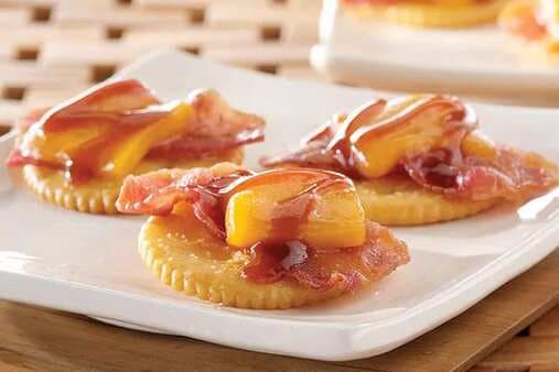 Cheesy BBQ Bacon Toppers