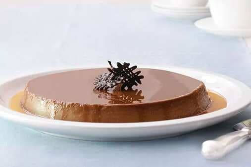 Chocolate Cheesecake Flan
