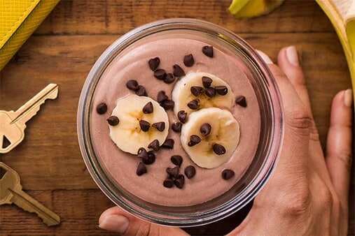 Chocolate-Peanut Butter Smoothie Bowl