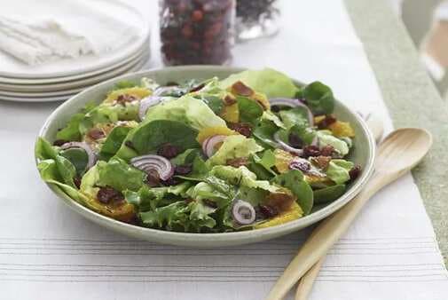 Citrus Salad With Bacon & Red Onion