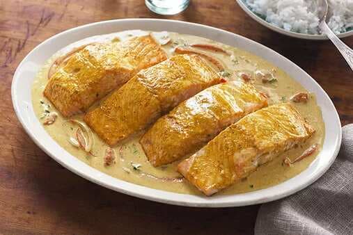 Coconut-Curry Salmon