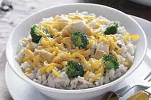Creamy Chicken And Cheddar Rice