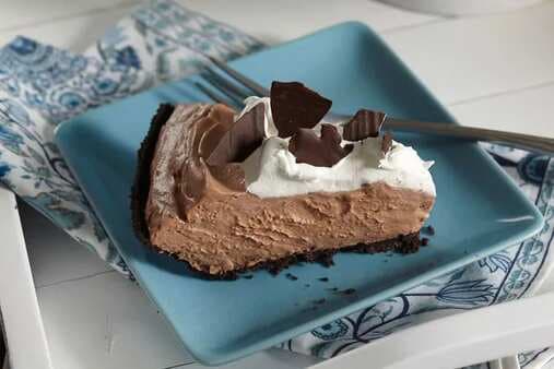 Creamy No-Bake Chocolate Pudding Cheesecake