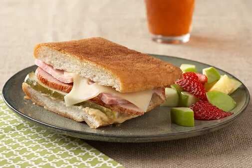 Cuban-Style Ham & Turkey Sandwiches