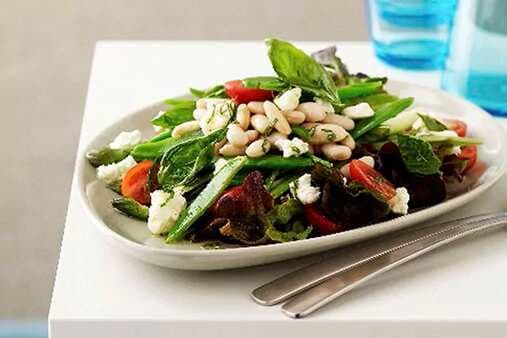 Green Salad With Asparagus And Tomatoes