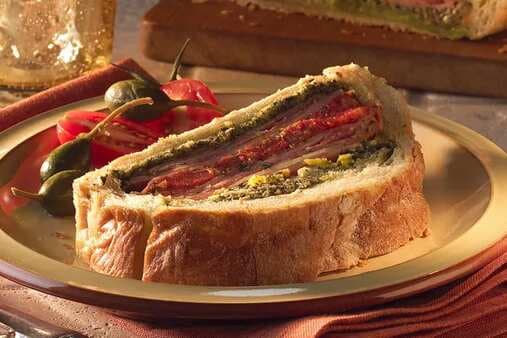 Stuffed Italian Deli Sandwich