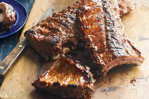 Sweet & Hot Sticky Ribs