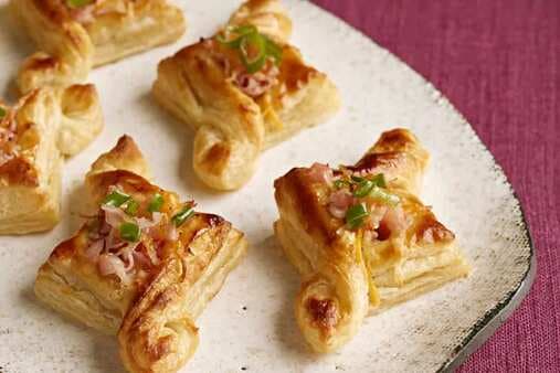 Ham & Cheese Pastry Puffs