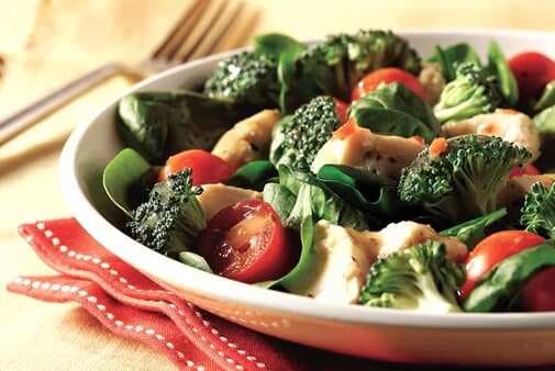 Italian Chicken & Spinach Salad
