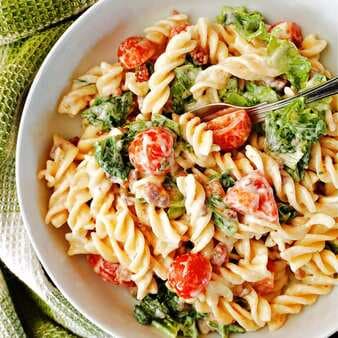 BLT Pasta Salad With Ranch Dressing