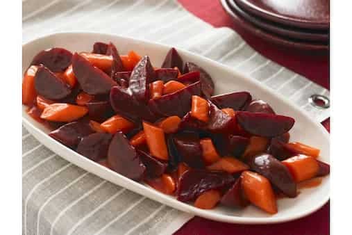 Roasted Beets And Carrots